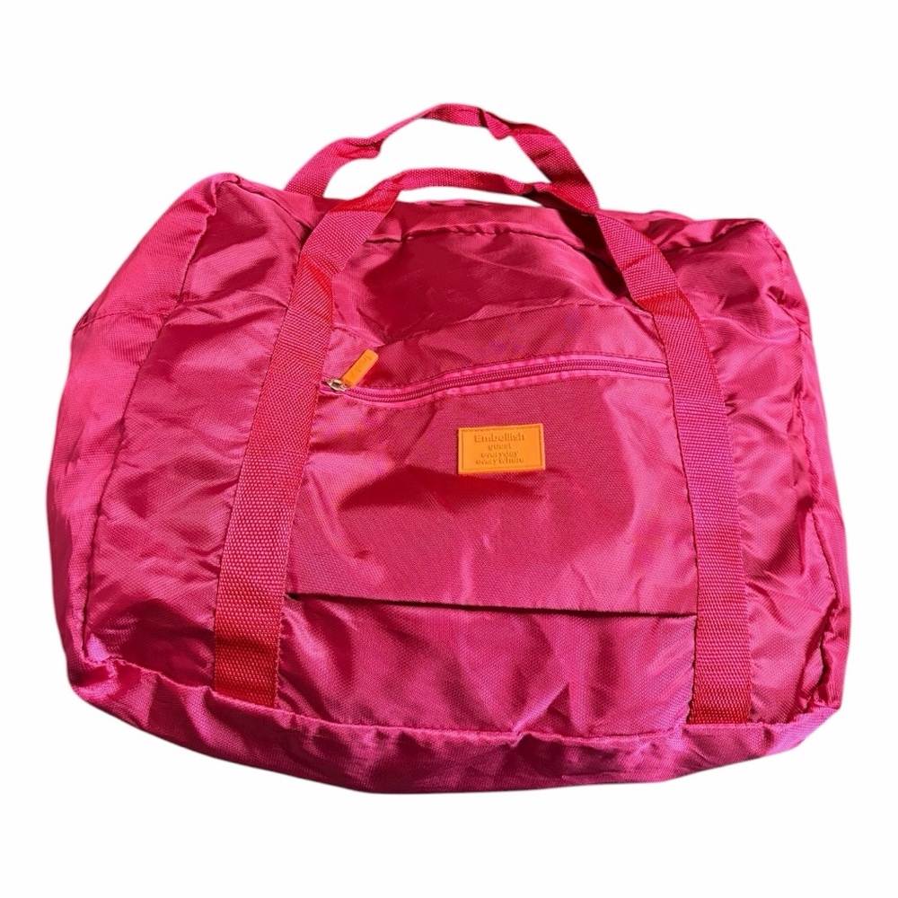 Vibrant Pink Travel Bag